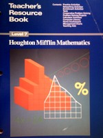 (image for) Houghton Mifflin Mathematics 7 TRB (TE)(P) by Quast, Cole, Sparks, etc.