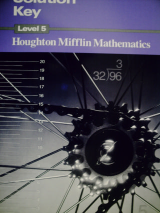 (image for) Mathematics 5 Solution Key (P) by Capps, Quast, Cole,
