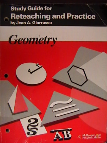(image for) Geometry Study Guide for Reteaching & Practice (P) by Giarrusso