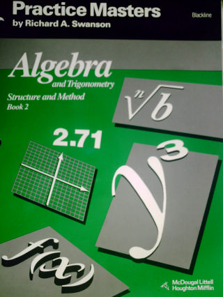 (image for) Algebra & Trigonometry Structure & Method Book 2 Practice (P)