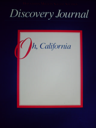 (image for) Oh, California 4 Discovery Journal (P)