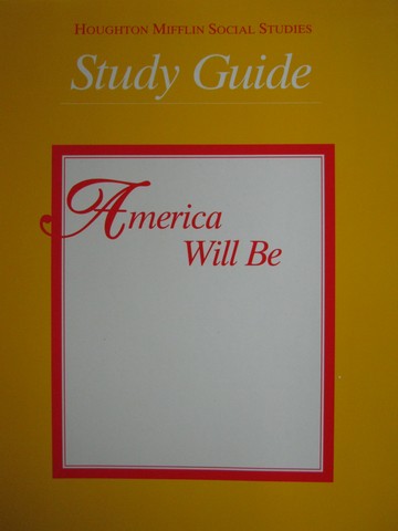 (image for) America Will Be 5 Study Guide (P)