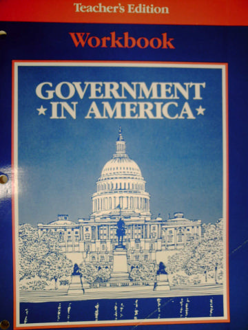 (image for) Government in America Workbook TE (TE)(P)