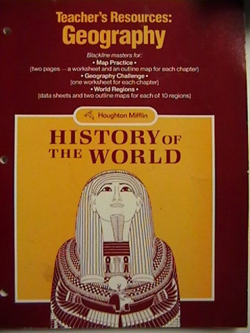 (image for) History of the World Geography (TE)(P)