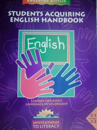 (image for) Invitations to Literacy 3 Students Acquiring English Handbook (P