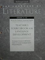 (image for) Language of Literature 9-12 Teacher's Sourcebook (TE)(P)