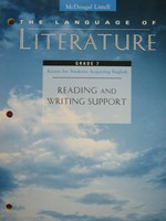 (image for) Language of Literature 7 Reading & Writing Support (P)
