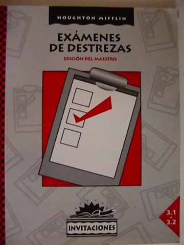 (image for) Invitaciones 3.1-3.2 Examenes de Destrezas TE (TE)(P)