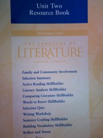 (image for) Language of Literature American Literature Unit 2 Resource (P)
