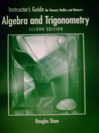 (image for) Stewart's Algebra & Trigonometry 2e IG (TE)(Binder)