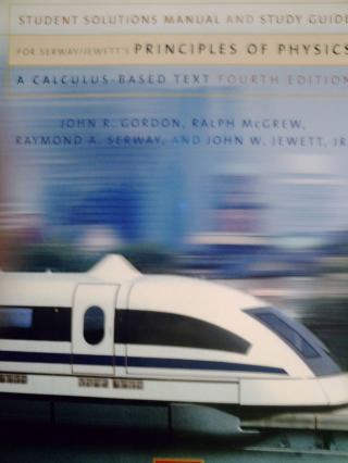 (image for) Principles of Physics 4th Edition Volume 1 Student Solutions Manual (P)