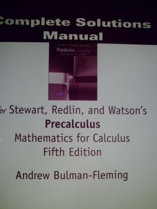 (image for) Precalculus Mathematics for Calculus 5th Edition CSM (P)