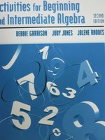 (image for) Activities for Beginning & Intermediate Algebra 2nd Edition (P)