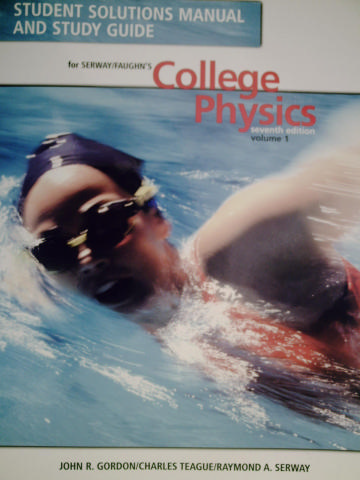 (image for) College Physics 7e Volume 1 Student Solutions Manual (P) by Gordon, etc.