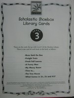 (image for) Shoebox Library Cards Level 3 (Pk)