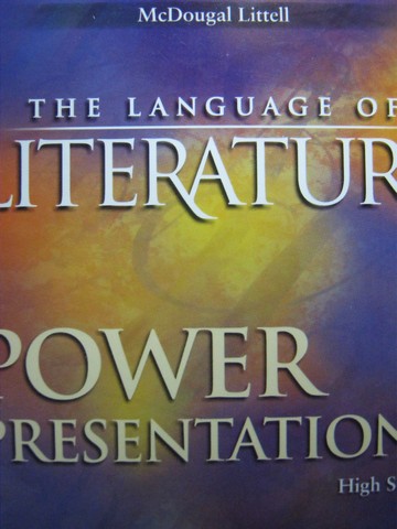 (image for) Language of Literature Power Presentations for High School (CD)