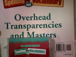 (image for) Spelling & Vocabulary 1 California TRP (CA)(TE)(Box)