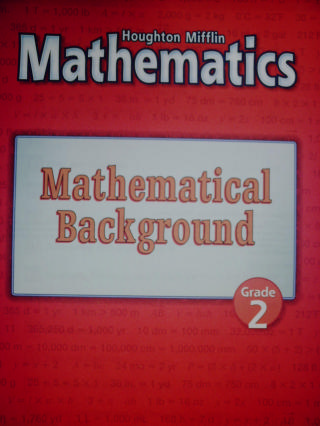 (image for) HM Mathematics 2 Mathematical Background (P)