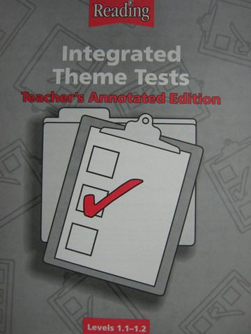 (image for) Reading 1.1-1.2 Integrated Theme Tests TAE (CA)(TE)(P)