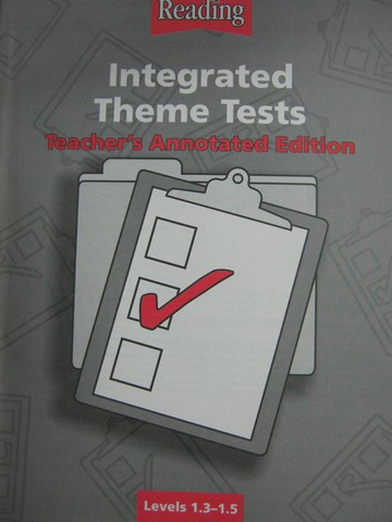 (image for) Reading 1.3-1.5 Integrated Theme Tests TAE (CA)(TE)(P)