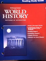 (image for) World History Patterns of Interaction Reading Study Guide (P)