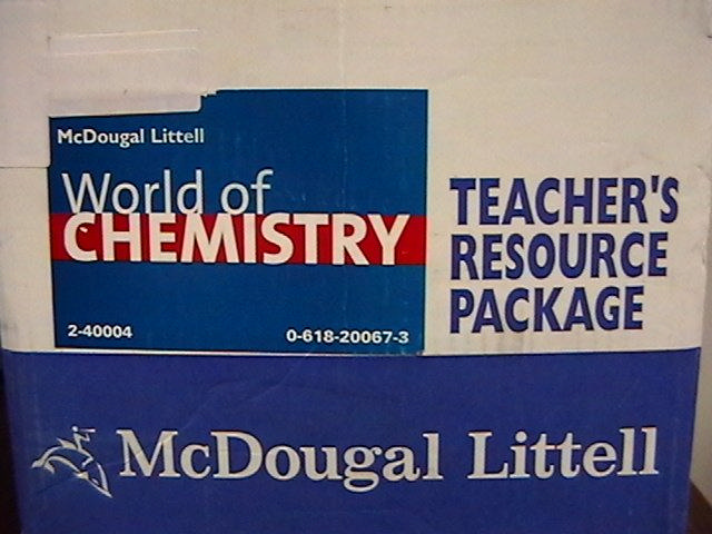 (image for) World of Chemistry TRP (TE)(Pk) by Zumdahl, Zumdahl & DeCoste