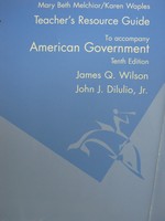 (image for) American Government 10e AP Edition TRG (TE)(P) by Melchior