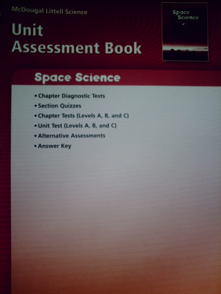 (image for) Space Science Unit Assessment Book (P)