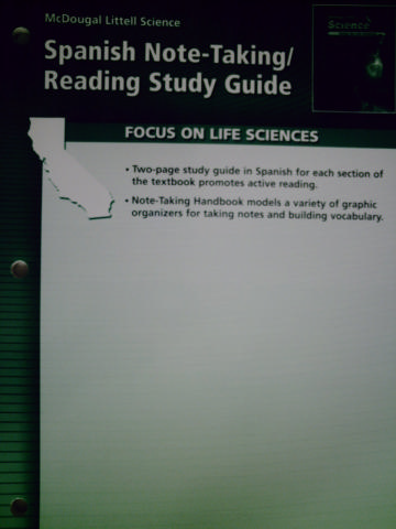 (image for) Focus on Life Sciences Spanish Note-taking/Reading Study (CA)(P)