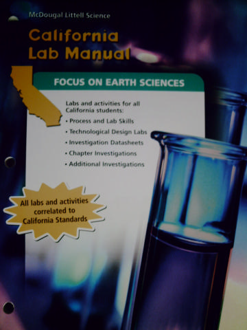 (image for) Focus on Earth Sciences Lab Manual (CA)(P)