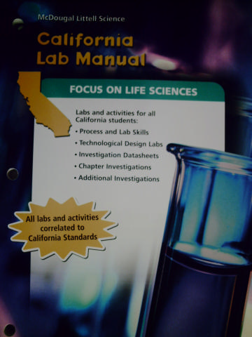(image for) Focus on Life Sciences Lab Manual (CA)(P)