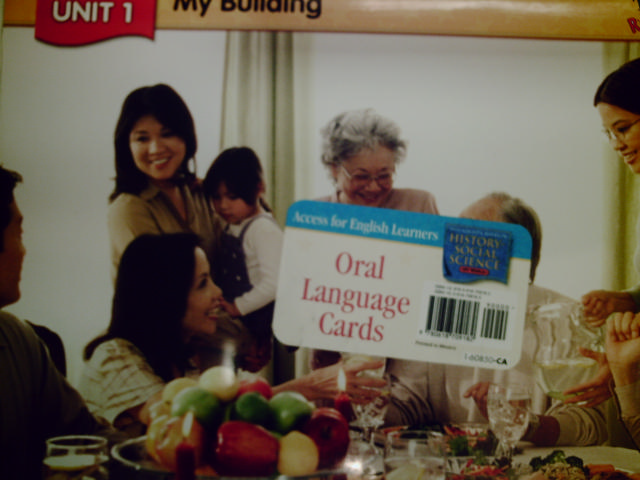 (image for) My World K Oral Language Cards (Pk)