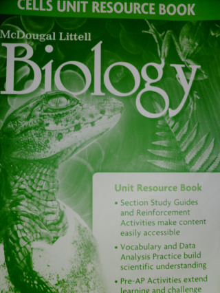 (image for) Biology Unit 2 Resource Book (P)