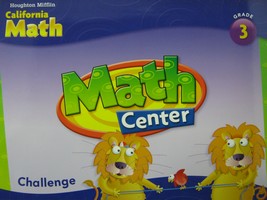 (image for) California Math Math Center 3 Challenge (CA)(Spiral)