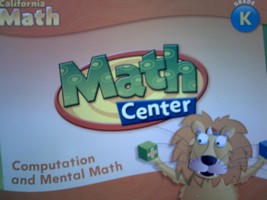 (image for) California Math Math Center K Computation & Mental Math (Spiral)
