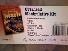 (image for) California Math 2 Overhead Manipulative Kit (CA)(Box)