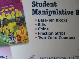 (image for) California Math 3 Student Manipulative Kit (CA)(Pk)