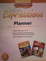 (image for) California Math Expressions 5 Planner (CA)(P) by Larson & Fuson
