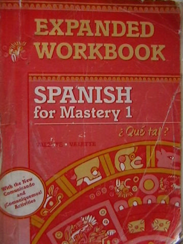 (image for) Spanish for Mastery 1 Expanded Workbook (P)