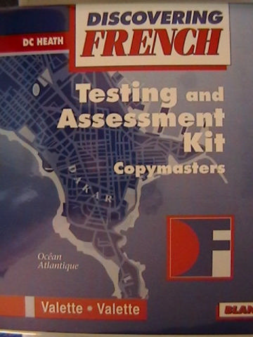 (image for) Discovering French Blanc Testing & Assessment Kit (Binder)