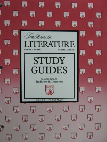 (image for) Traditions in Literature Classic Edition Study Guides (P)