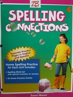 (image for) Spelling Connections 6 Home Spelling Practice Book (P)