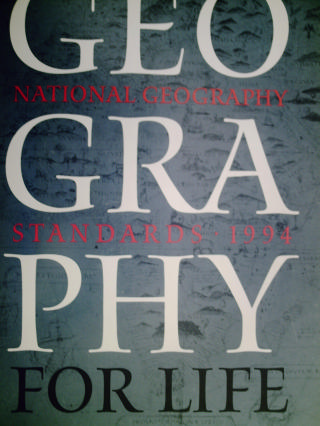 (image for) Geography for Life National Geography Standards 1994 (P)