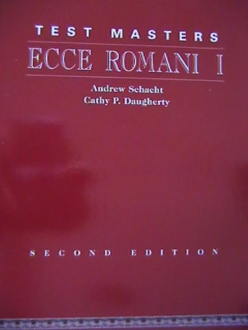 (image for) ECCE Romani 1 2nd Edition Test Masters with Answer Key (P)