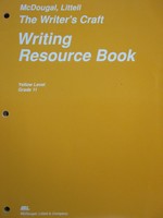 (image for) Writer's Craft 11 Yellow Level Writing Resource Book (P)