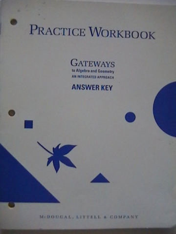 (image for) Gateways to Algebra & Geometry Practice Workbook (P)