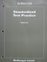 (image for) Writer's Craft Grades 6-8 Standardized Test Practice (P)