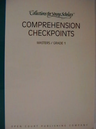 (image for) Collections for Young Scholars 1 Comprehension Checkpoints (P)