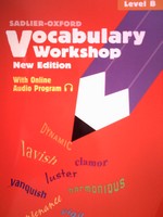 (image for) Vocabulary Workshop Level B New Edition (P) by Jerome Shostak