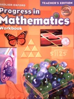 (image for) Progress in Mathematics 4 Workbook TE (CA)(TE)(P) by LeTourneau